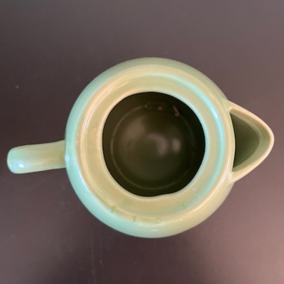 STARBUCKS Sage Jade Green Coffee Server / Teapot with Lid ~ 2011 - Picture 8 of 9